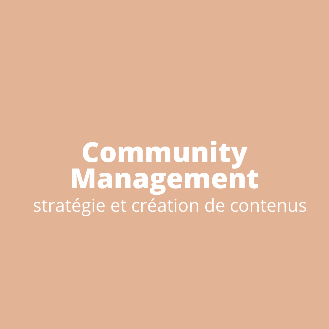 Catégorie Community Management